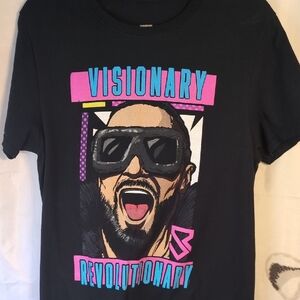 WWE Visionary Revolutionary Black T-Shirt